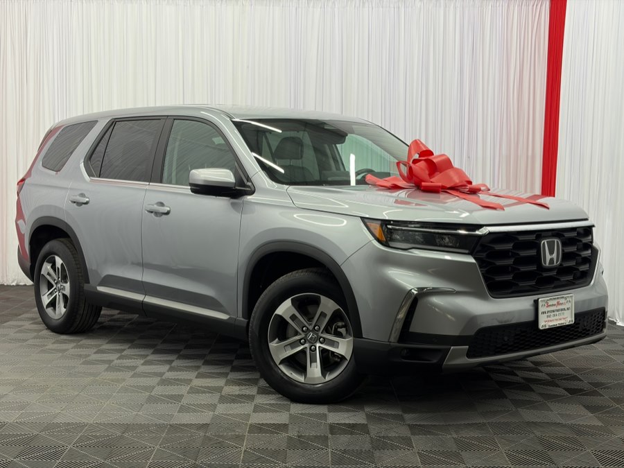 Lunar Silver Metallic 2023 Honda Pilot EX-L AWD SUV / Crossover All-Wheel Drive Automatic