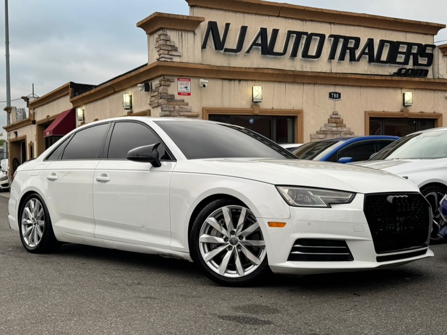 Ibis White 2017 Audi A4 2.0T Premium FWD Sedan Front-Wheel Drive Automatic