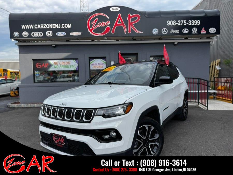 2024 Jeep Compass Limited 4x4, available for sale in Linden, New Jersey | Car Zone. Linden, New Jersey