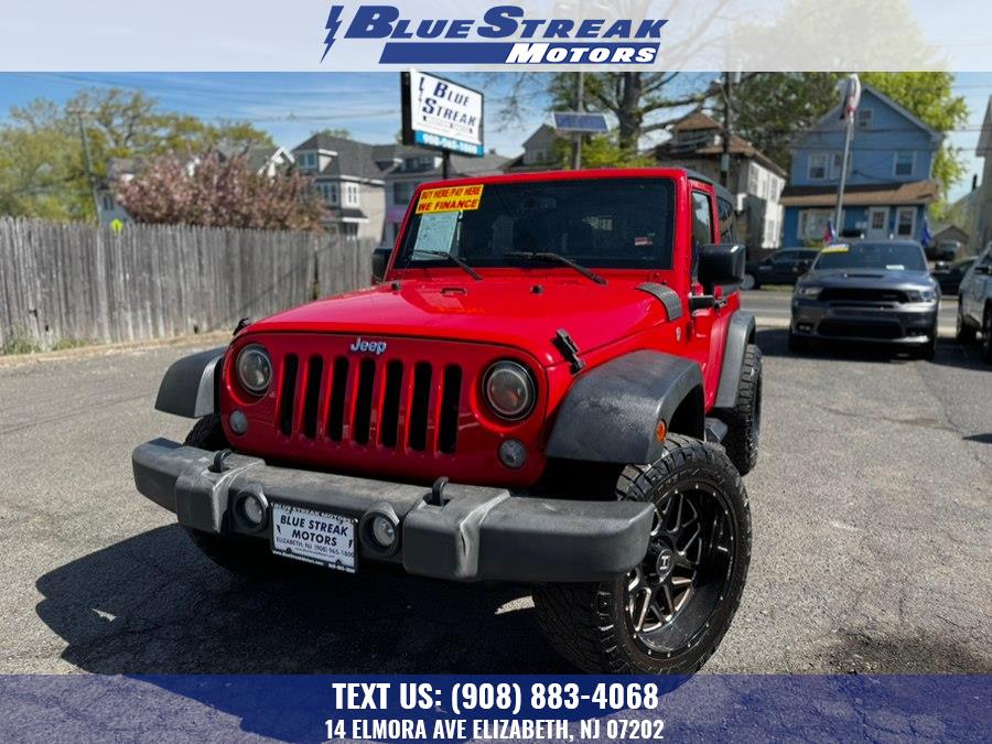 2015 Jeep Wrangler 4WD 2dr Sport, available for sale in Elizabeth, New Jersey | Blue Streak Motors. Elizabeth, New Jersey