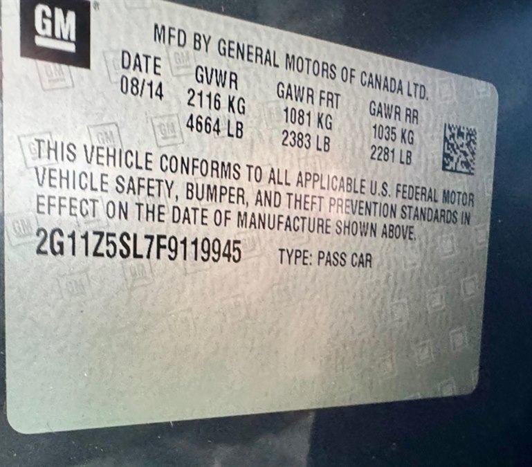 2015 Chevrolet Impala 1LS - Photo 22
