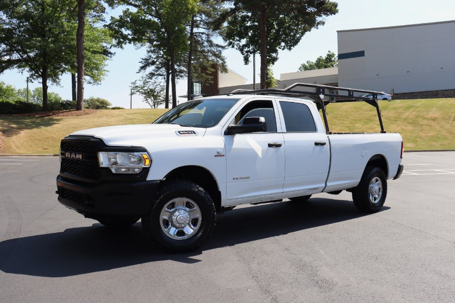 White 2022 RAM 3500 Tradesman Crew Cab LB 4WD Pickup Truck Four-Wheel Drive Automatic