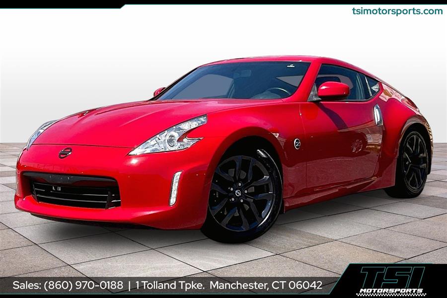 Solid Red 2016 Nissan 370Z Base Coupe Rear-Wheel Drive Automatic