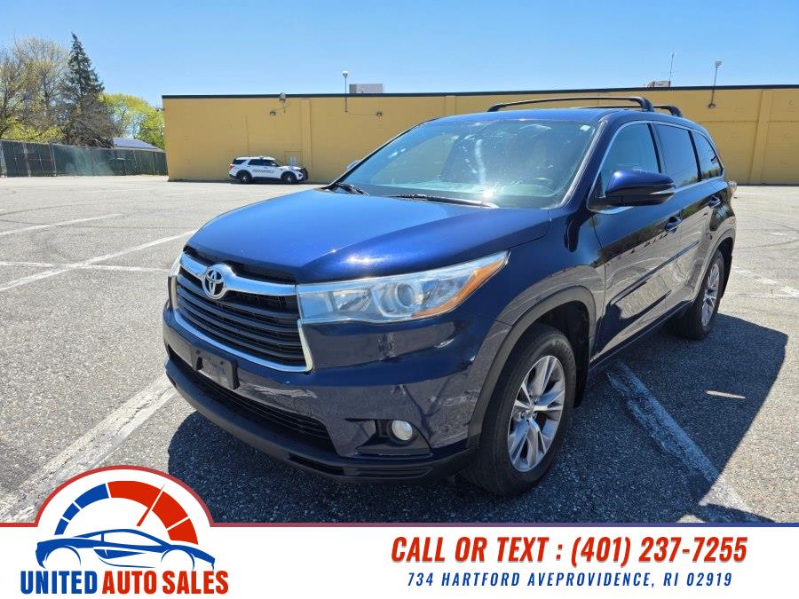 2015 Toyota Highlander AWD 4dr V6 LE Plus (Natl), available for sale in Providence, Rhode Island | United Auto Sales Inc. Providence, Rhode Island