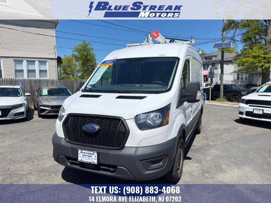 2021 Ford Transit Cargo Van T-250 130" Med Rf 9070 GVWR RWD, available for sale in Elizabeth, New Jersey | Blue Streak Motors. Elizabeth, New Jersey