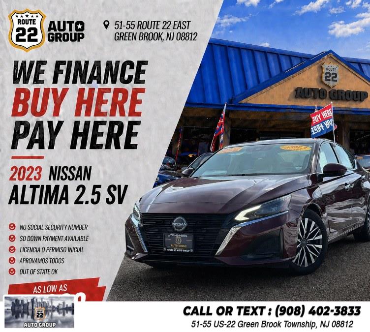 Used 2023 Nissan Altima in Green Brook Township, New Jersey | Route 22 Auto Group. Green Brook Township, New Jersey