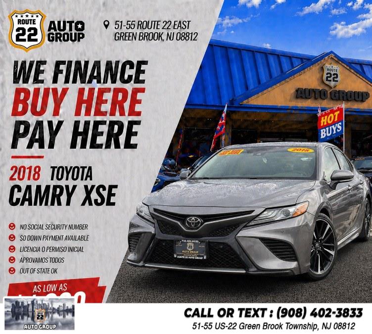 Used 2018 Toyota Camry in Green Brook Township, New Jersey | Route 22 Auto Group. Green Brook Township, New Jersey