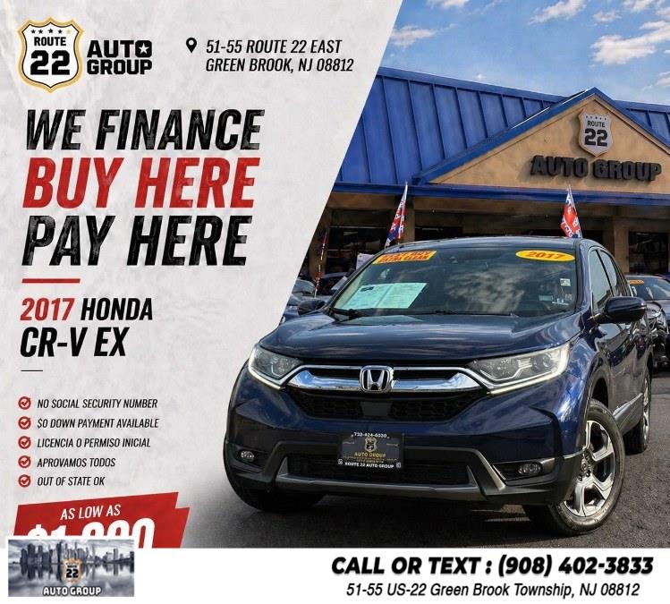 Used 2017 Honda CR-V in Green Brook Township, New Jersey | Route 22 Auto Group. Green Brook Township, New Jersey