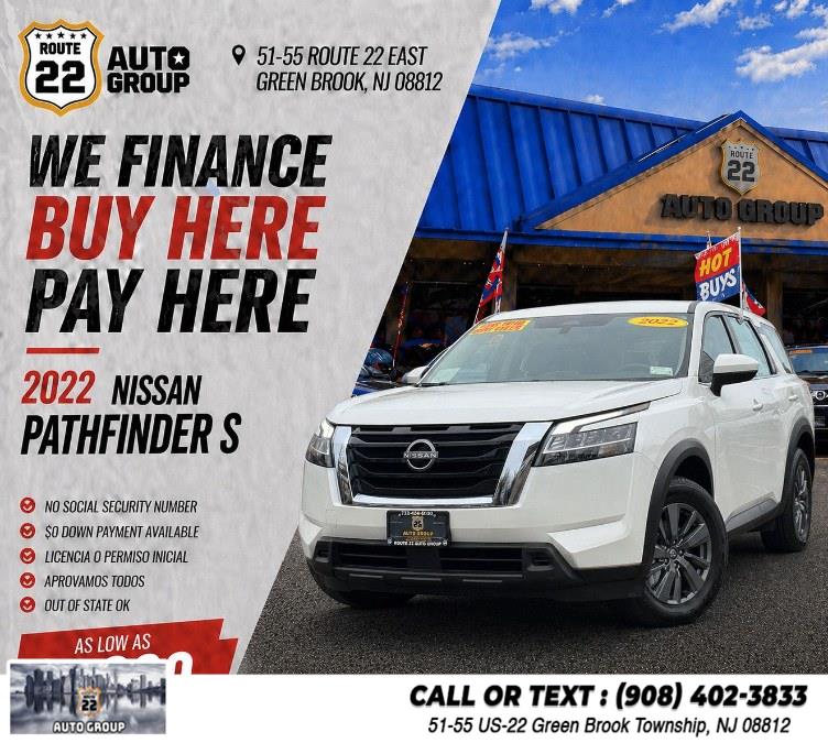 Used 2022 Nissan Pathfinder in Green Brook Township, New Jersey | Route 22 Auto Group. Green Brook Township, New Jersey