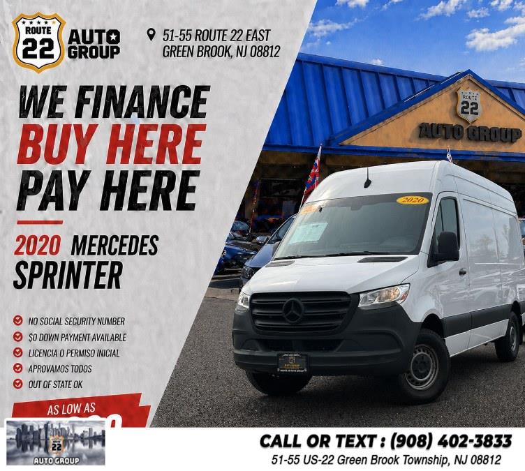 Used 2020 Mercedes-Benz Sprinter Cargo Van in Green Brook Township, New Jersey | Route 22 Auto Group. Green Brook Township, New Jersey