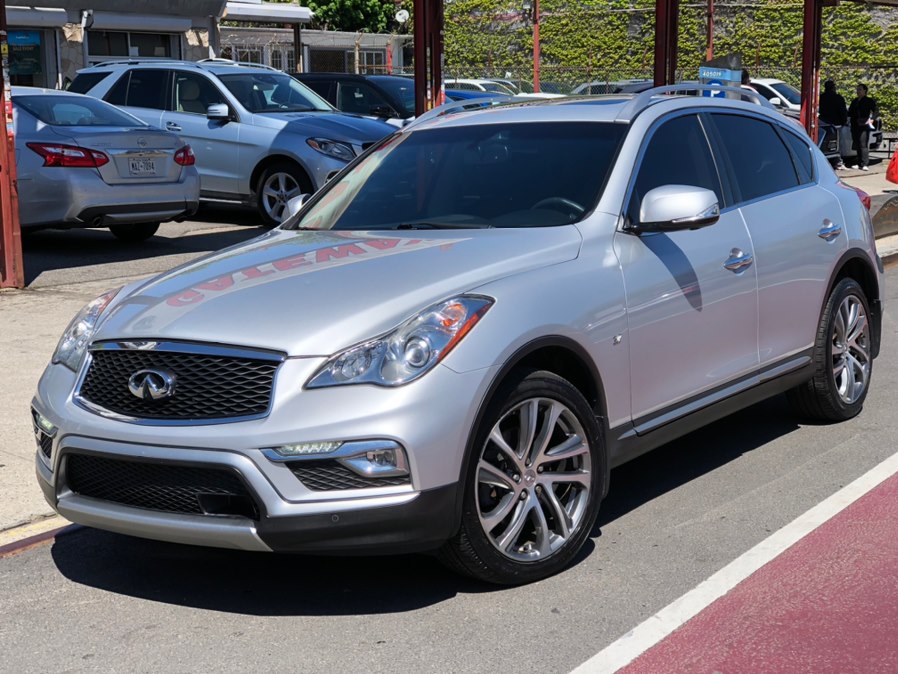 Gray (Liquid Platinum) 2017 INFINITI QX50 AWD SUV / Crossover All-Wheel Drive Automatic