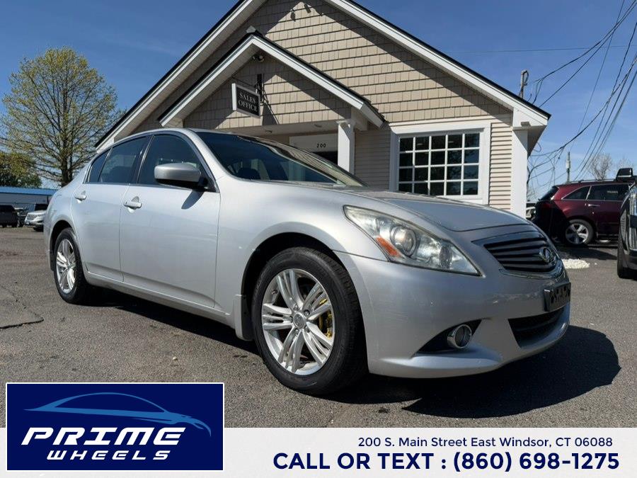 Used 2013 Infiniti G37 Sedan in East Windsor, Connecticut | Prime Wheels. East Windsor, Connecticut