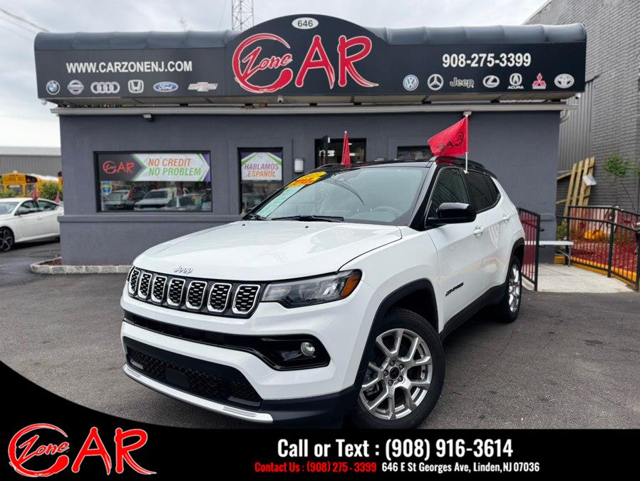 2025 Jeep Compass Limited 4x4, available for sale in Linden, New Jersey | Car Zone. Linden, New Jersey
