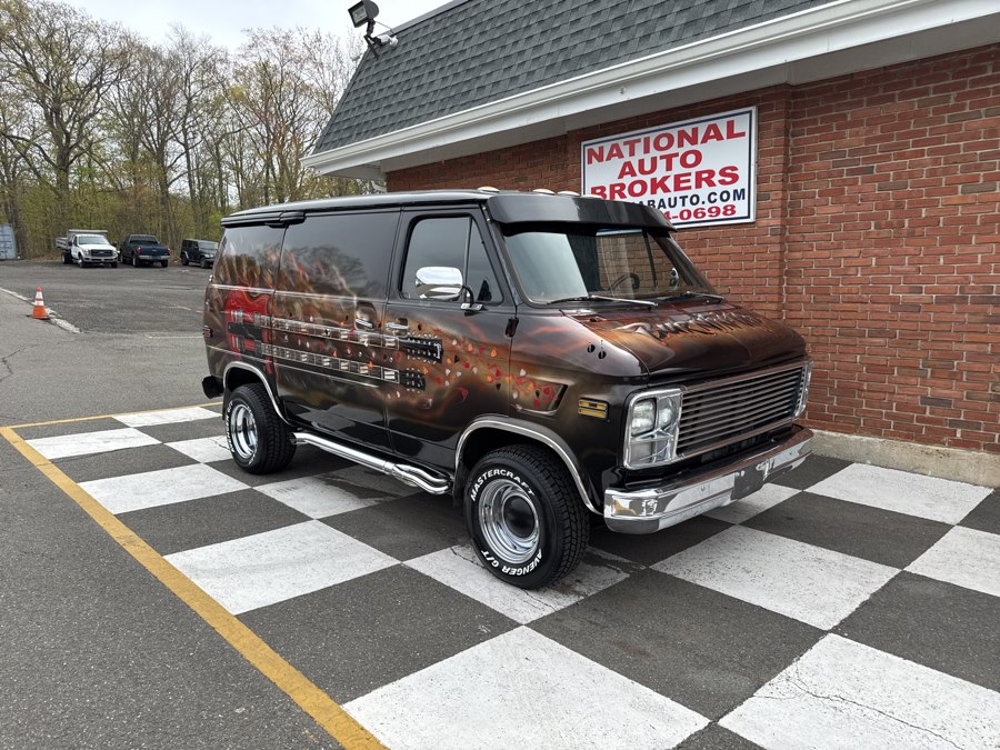 1979 Chevrolet G20 SportVan The Band mobile, available for sale in Waterbury, Connecticut | National Auto Brokers, Inc.. Waterbury, Connecticut