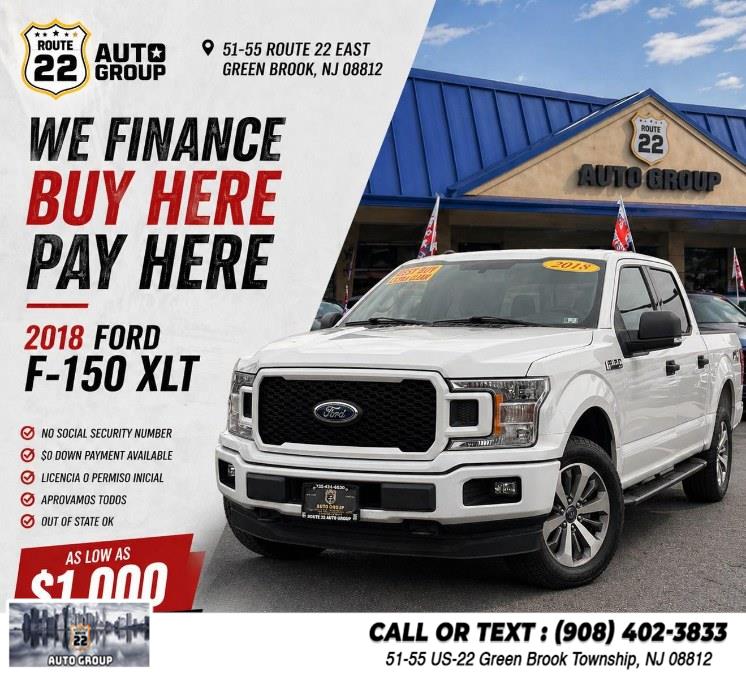 Used 2018 Ford F-150 in Green Brook Township, New Jersey | Route 22 Auto Group. Green Brook Township, New Jersey