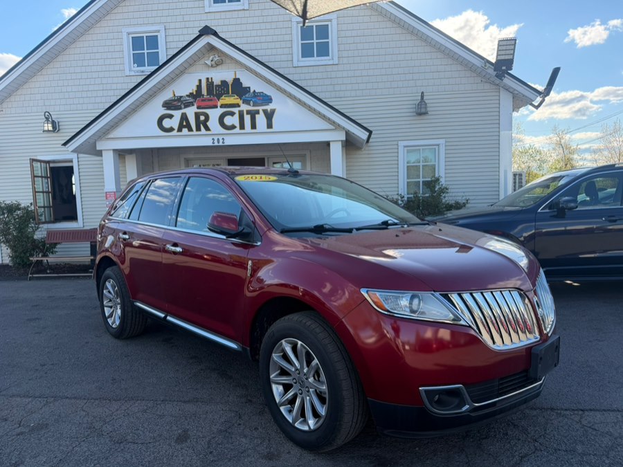 Red 2015 Lincoln MKX AWD SUV / Crossover All-Wheel Drive Automatic