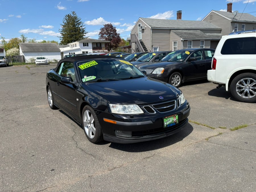 Black 2006 Saab 9-3 Aero Convertible Convertible Front-Wheel Drive Automatic