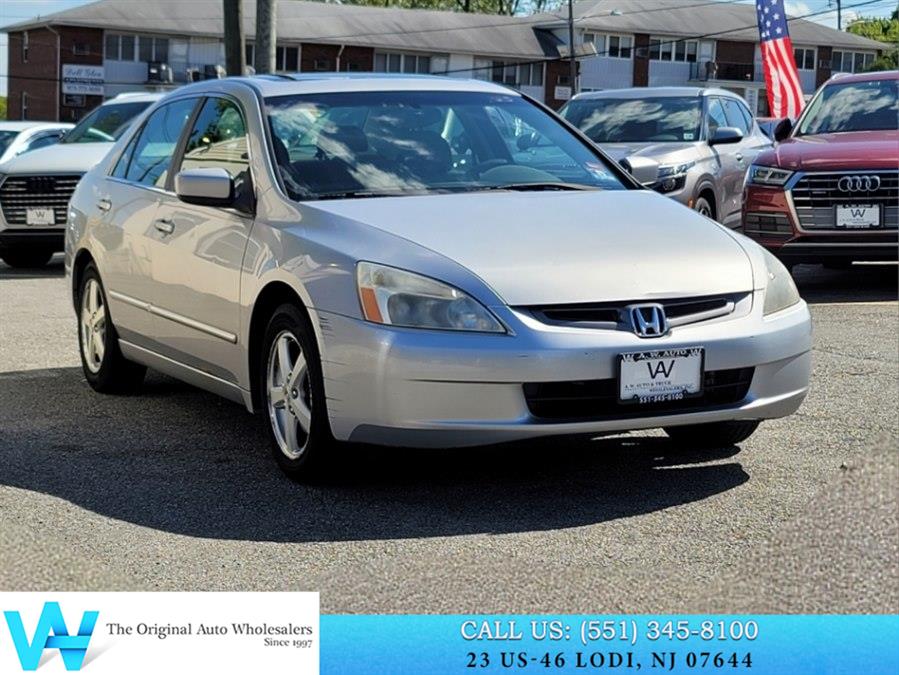 Silver 2003 Honda Accord EX Sedan Front-Wheel Drive Automatic