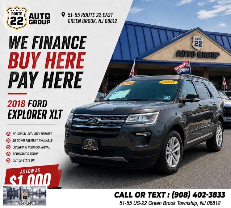 Used 2018 Ford Explorer in Green Brook Township, New Jersey | Route 22 Auto Group. Green Brook Township, New Jersey