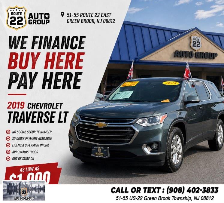 Used 2019 Chevrolet Traverse in Green Brook Township, New Jersey | Route 22 Auto Group. Green Brook Township, New Jersey