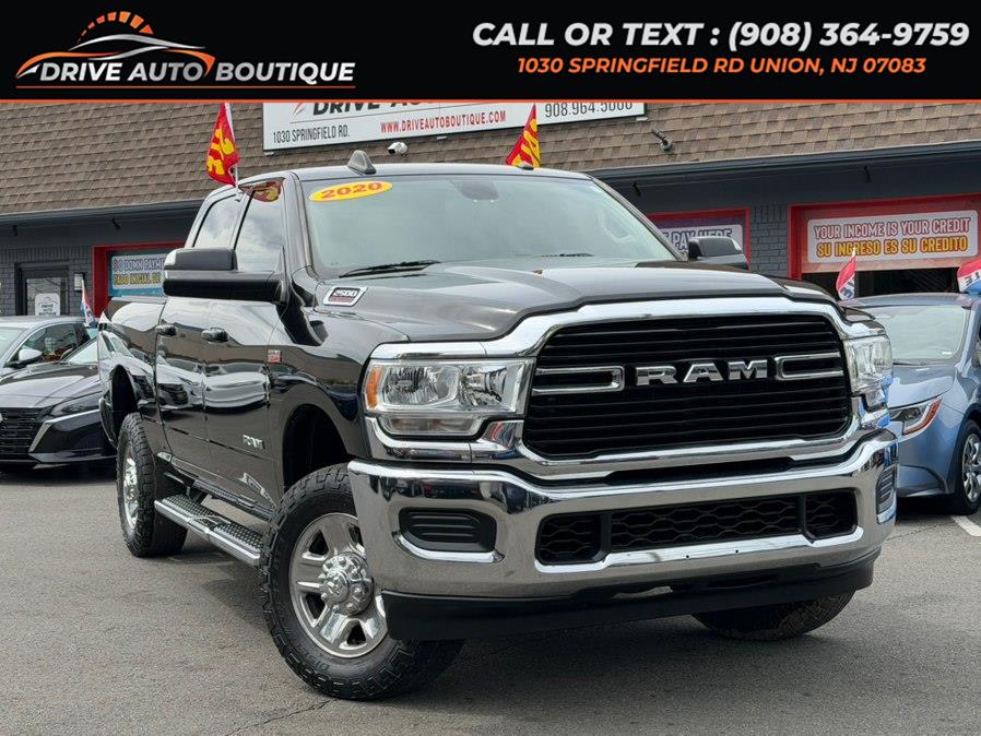 2020 Ram 2500 Big Horn 4x4 Crew Cab 6''4" Box, available for sale in Union, New Jersey | Drive Auto Boutique. Union, New Jersey