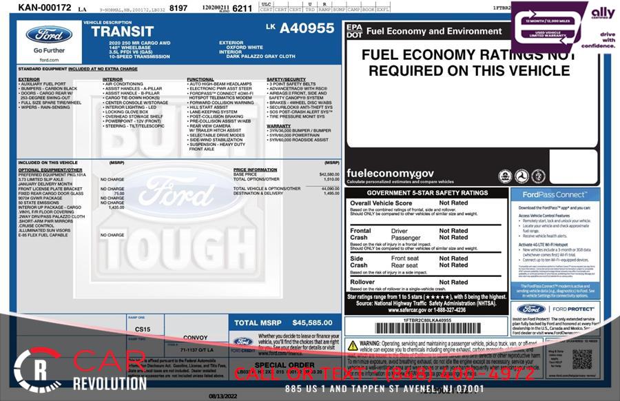 2020 Ford Transit Van Base - Photo 1