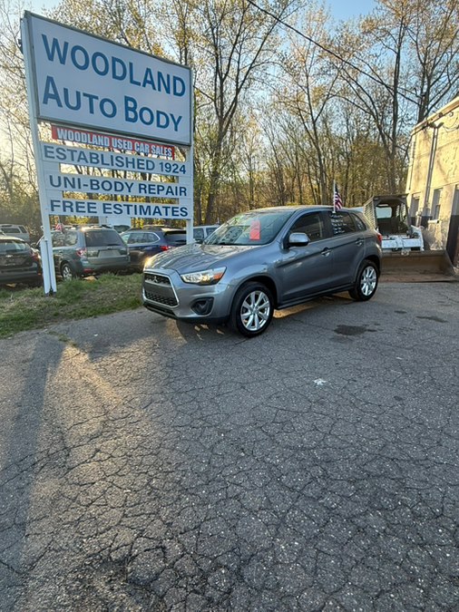 Silver 2014 Mitsubishi Outlander Sport ES AWC SUV / Crossover All-Wheel Drive Automatic