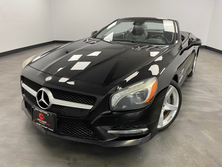 Black 2014 Mercedes-Benz SL-Class SL 550 Convertible Rear-Wheel Drive Automatic