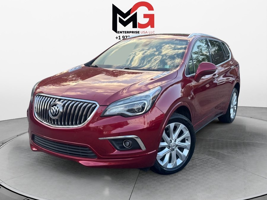 Red 2017 Buick Envision Premium I AWD SUV / Crossover All-Wheel Drive Automatic