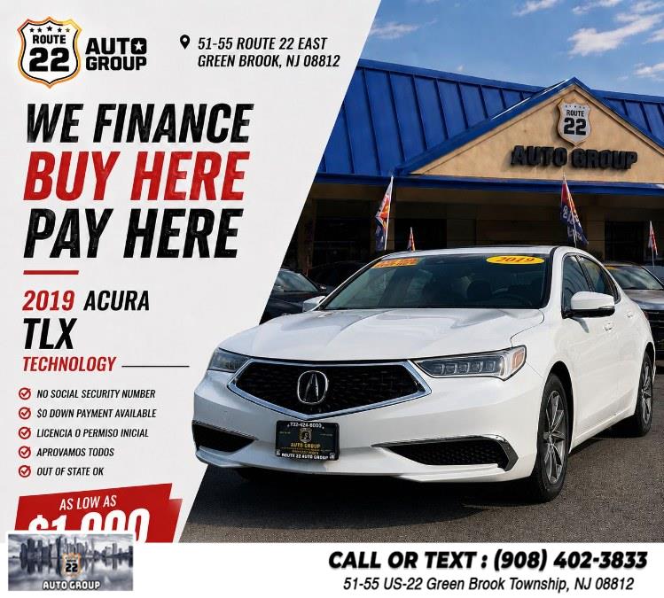 Used 2019 Acura TLX in Green Brook Township, New Jersey | Route 22 Auto Group. Green Brook Township, New Jersey