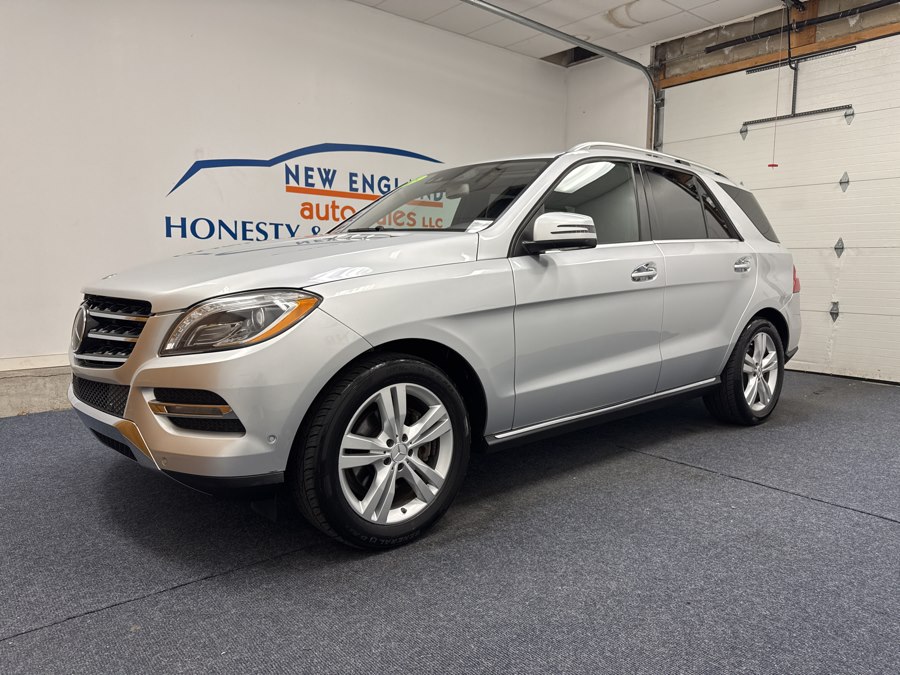 Steel Gray Metallic 2015 Mercedes-Benz M-Class ML 350 4MATIC SUV / Crossover All-Wheel Drive Automatic