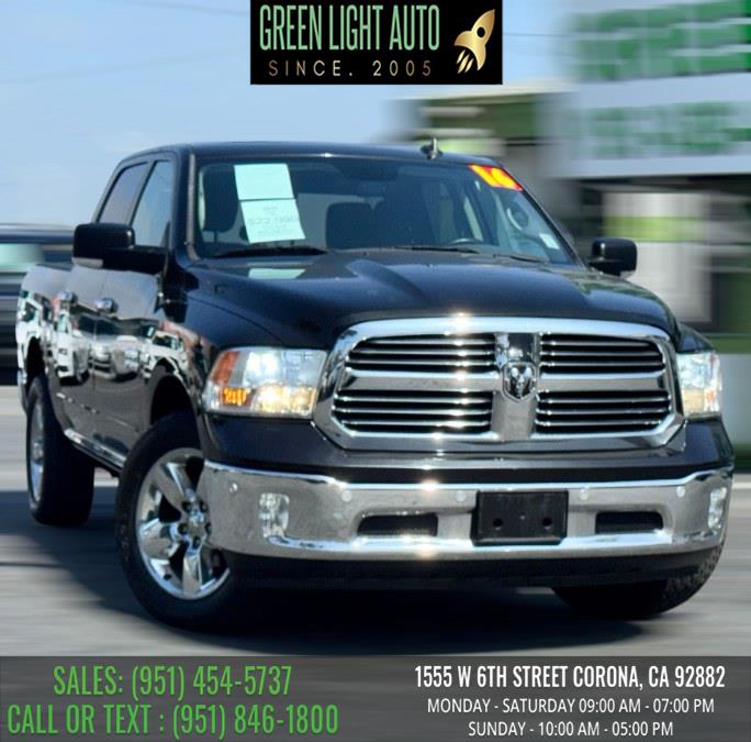 2016 Ram 1500 4WD Crew Cab 140.5" Big Horn, available for sale in Corona, California | Green Light Auto. Corona, California