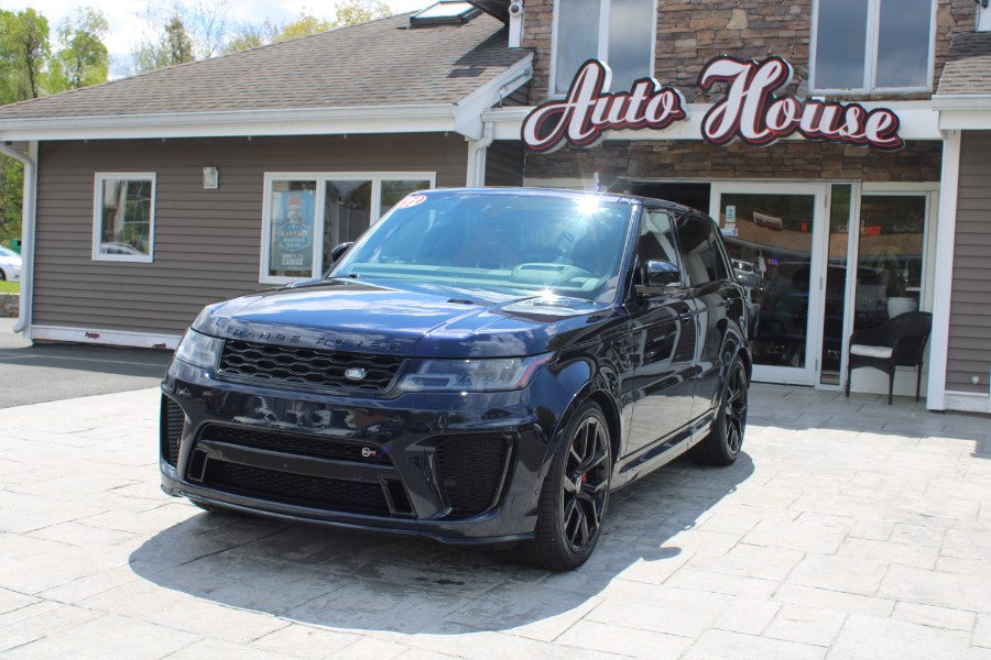 Constellation Blue 2022 Land Rover Range Rover Sport SVR AWD SUV / Crossover All-Wheel Drive Automatic