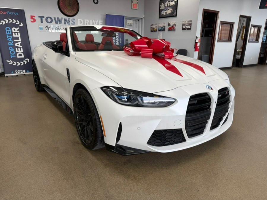 Alpine White 2022 BMW M4 Competition xDrive Convertible AWD Convertible All-Wheel Drive Automatic