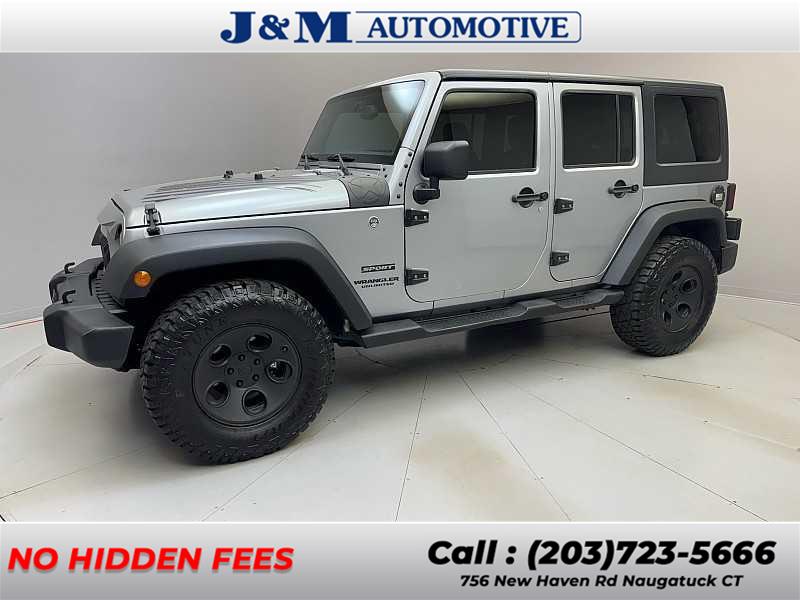 2016 Jeep Wrangler Unlimited Sport, available for sale in Naugatuck, Connecticut | J&M Automotive Sls&Svc LLC. Naugatuck, Connecticut