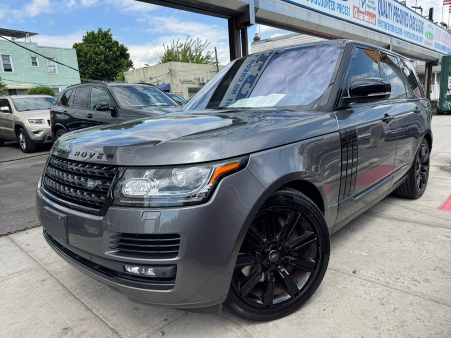 Gray (Carpathian Grey) 2017 Land Rover Range Rover V8 Supercharged 4WD SUV / Crossover All-Wheel Drive Automatic