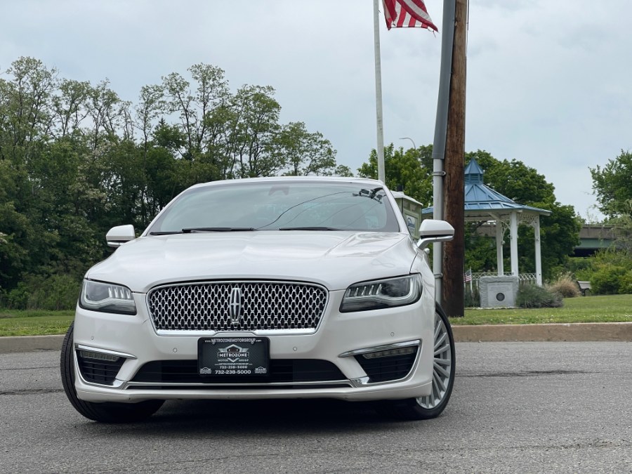 White 2017 Lincoln MKZ Reserve AWD Sedan All-Wheel Drive Automatic