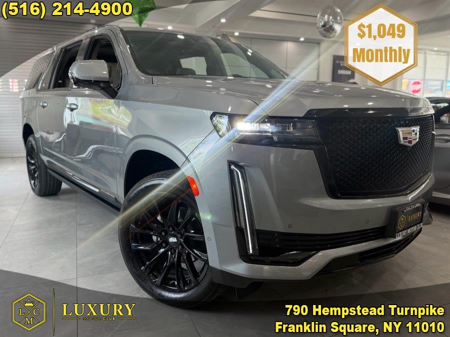 Argent Silver Metallic 2024 Cadillac Escalade ESV Sport Platinum 4WD SUV / Crossover Four-Wheel Drive Automatic