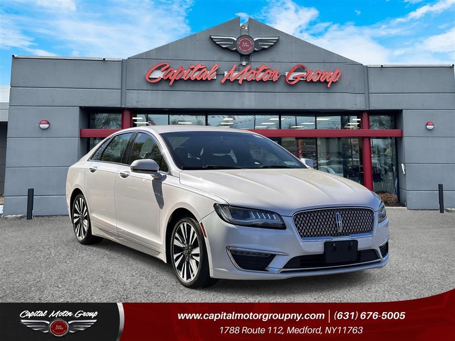 White 2017 Lincoln MKZ Hybrid Reserve FWD Sedan Front-Wheel Drive Automatic