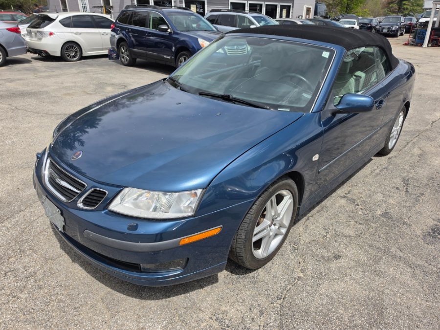 Blue 2007 Saab 9-3 2.0T Convertible Convertible Front-Wheel Drive Automatic