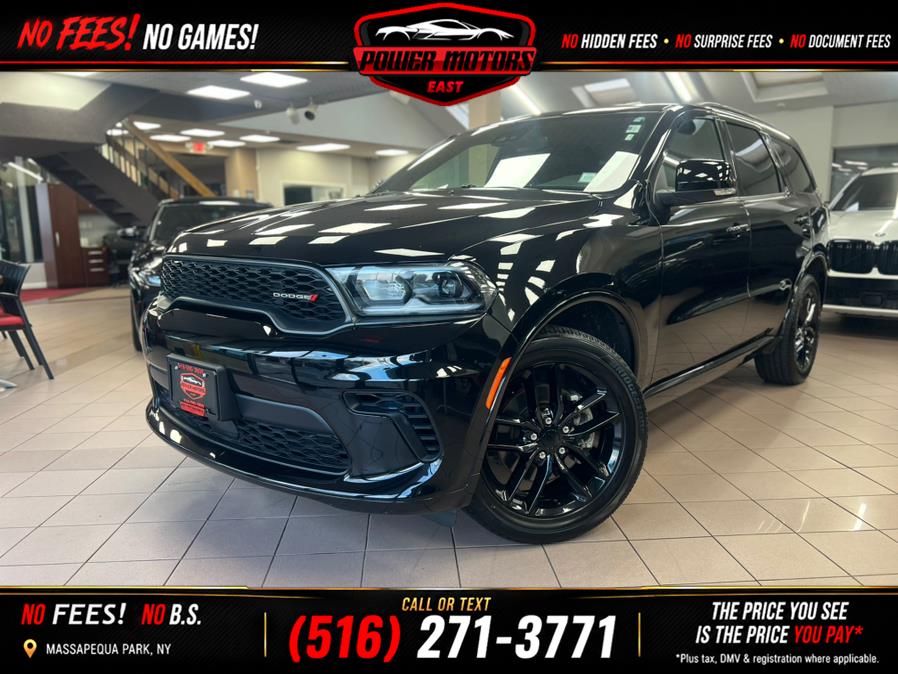 DB Black Clearcoat 2024 Dodge Durango GT Plus AWD SUV / Crossover All-Wheel Drive Automatic