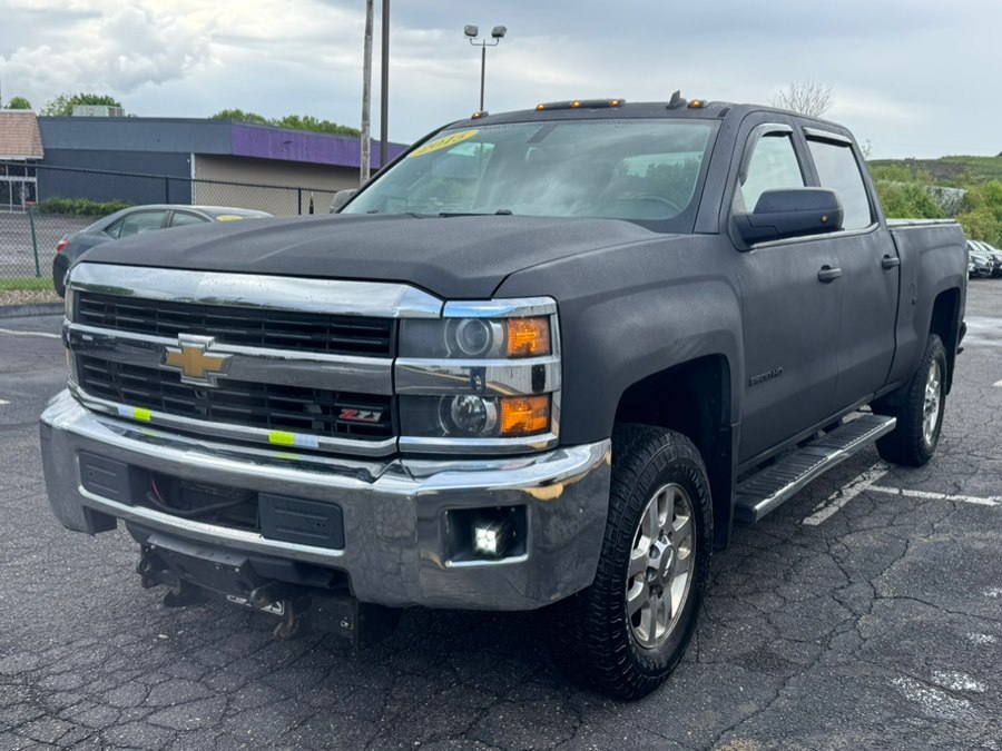 Black 2015 Chevrolet Silverado 2500HD LT Crew Cab 4WD Pickup Truck Four-Wheel Drive Automatic