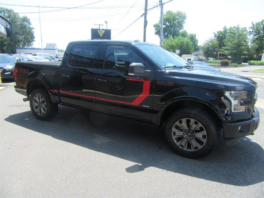 Shadow Black 2016 Ford F-150 Lariat SuperCrew 4WD Pickup Truck Four-Wheel Drive Automatic