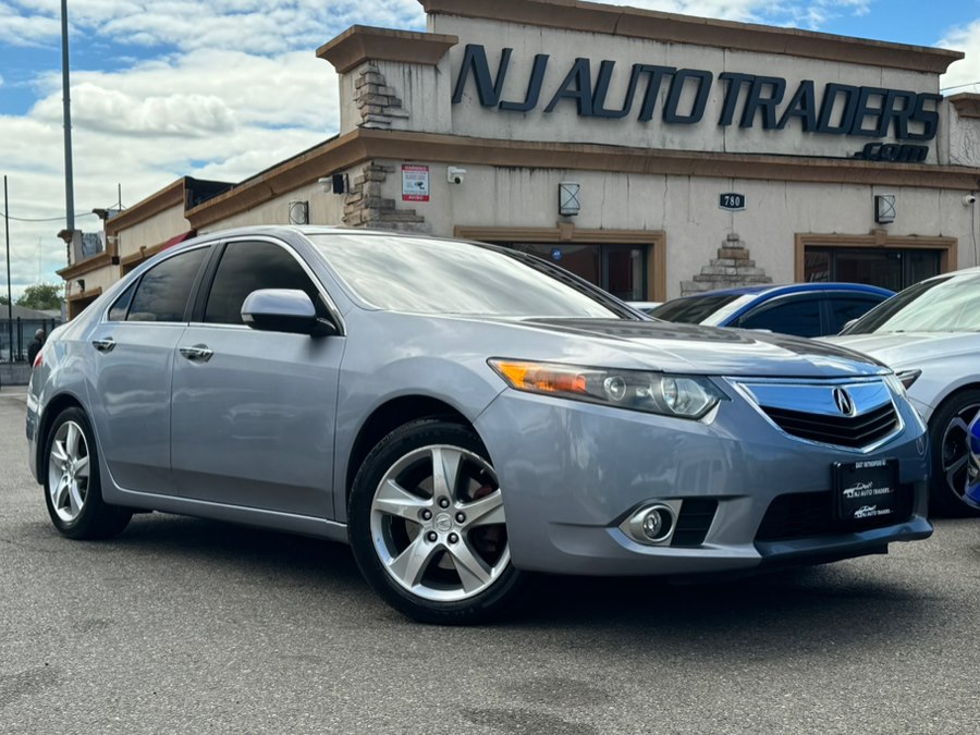 Silver Moon Metallic 2012 Acura TSX Sedan FWD with Technology Package Sedan Front-Wheel Drive Automatic