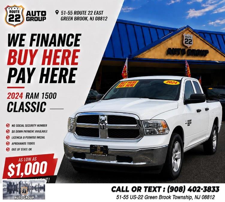 Used 2024 Ram 1500 Classic in Green Brook Township, New Jersey | Route 22 Auto Group. Green Brook Township, New Jersey