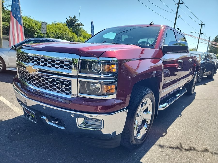 Red (Deep Ruby Metallic) 2014 Chevrolet Silverado 1500 LTZ Crew Cab 4WD Pickup Truck Four-Wheel Drive Automatic