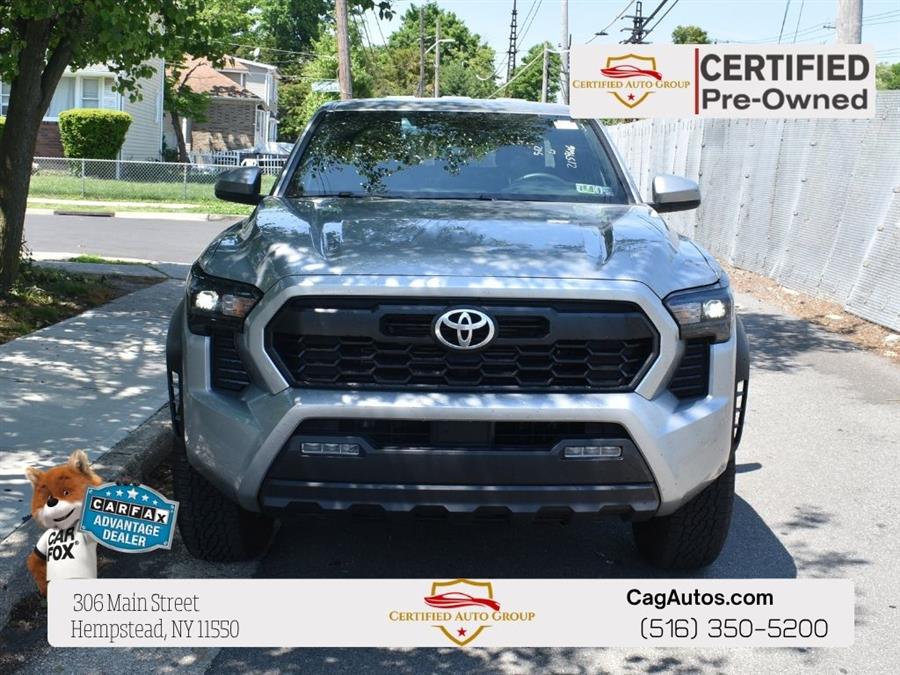 Celestial Silver Metallic 2025 Toyota Tacoma TRD Off-Road Double Cab 4WD Pickup Truck Four-Wheel Drive Automatic