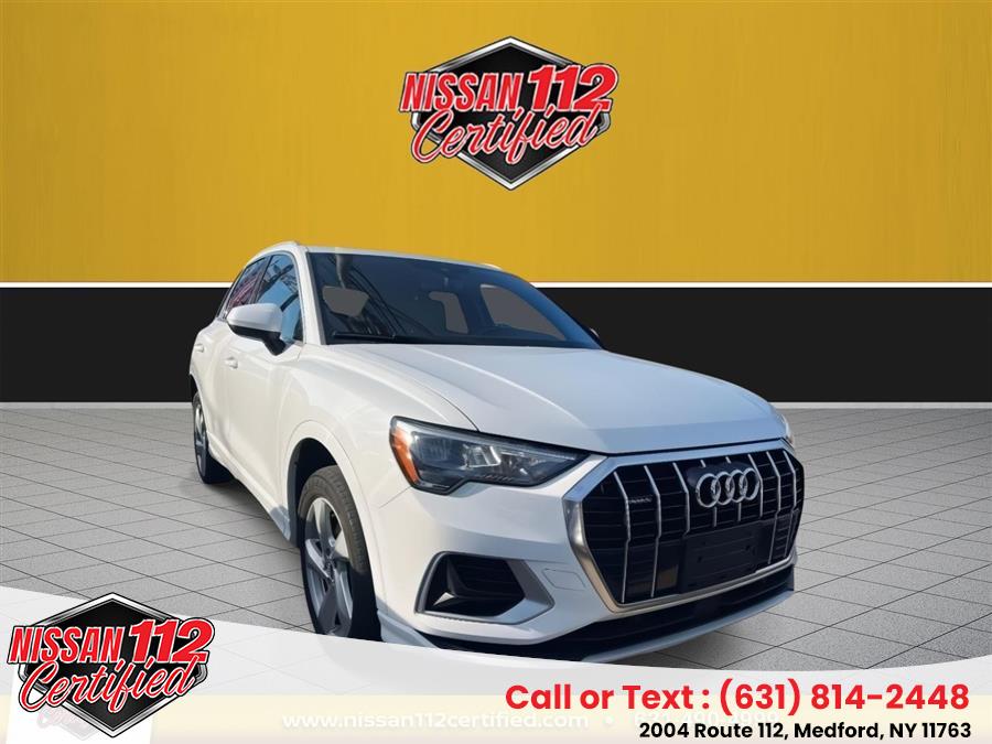 Used 2020 Audi Q3 in Medford, New York | Nissan 112 Certified. Medford, New York