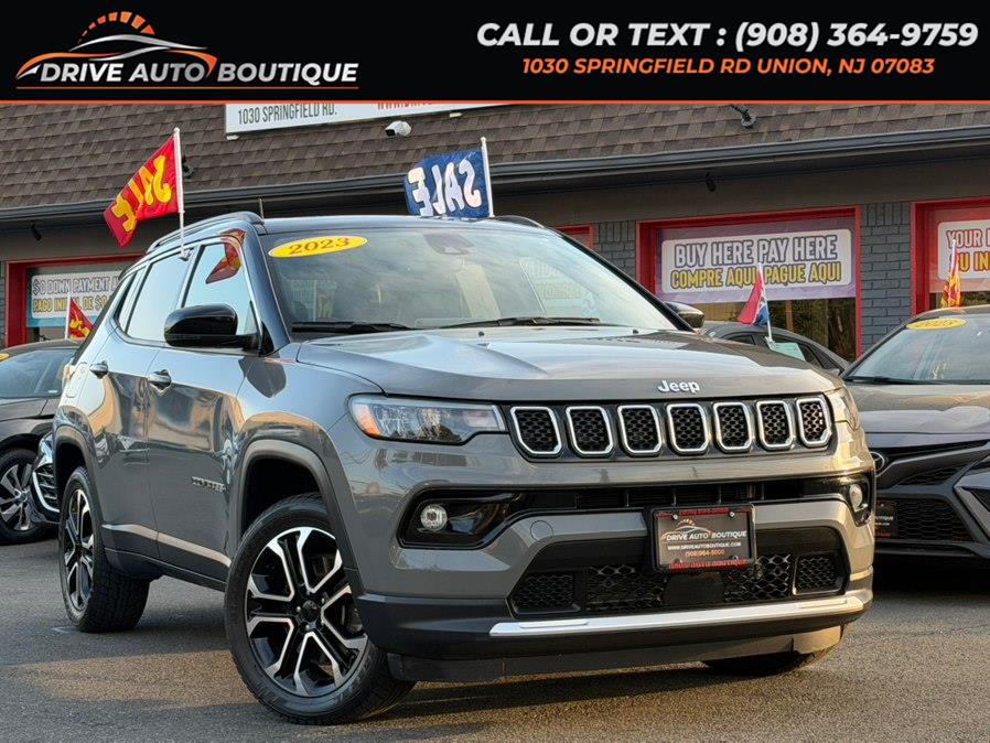 2023 Jeep Compass Limited 4x4, available for sale in Union, New Jersey | Drive Auto Boutique. Union, New Jersey