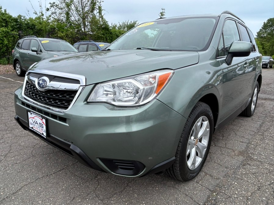 Jasmine Green Metallic 2015 Subaru Forester 2.5i Premium SUV / Crossover All-Wheel Drive Automatic